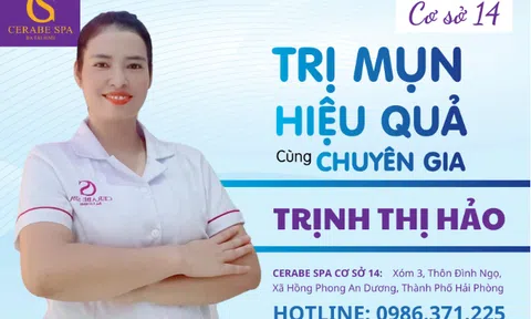 Điều trị mụn chuẩn y khoa bởi chuyên gia Cerabe Trịnh Hảo