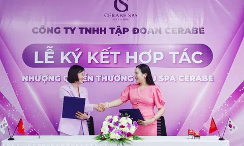 Cerabe Spa ký kết nhượng quyền với tân giám đốc Nguyễn Thị Ly